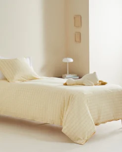 ZARA Home Checked Pillowcase