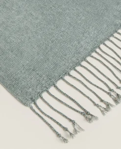 ZARA Home Chenille Blanket
