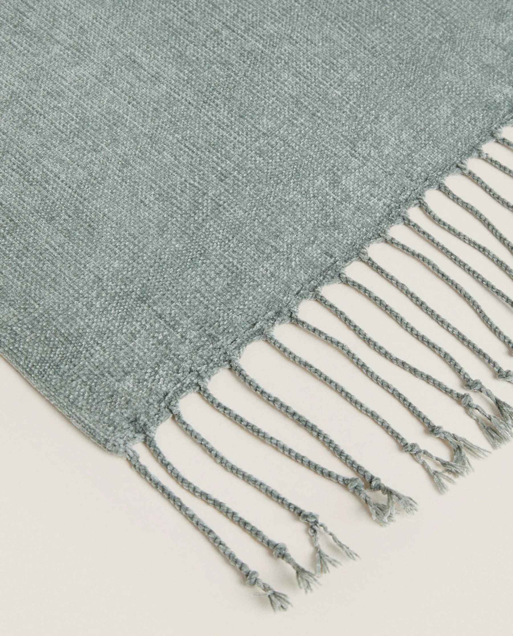 ZARA Home Chenille Blanket