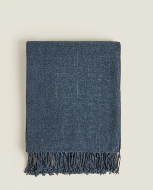 ZARA Home Chenille Blanket
