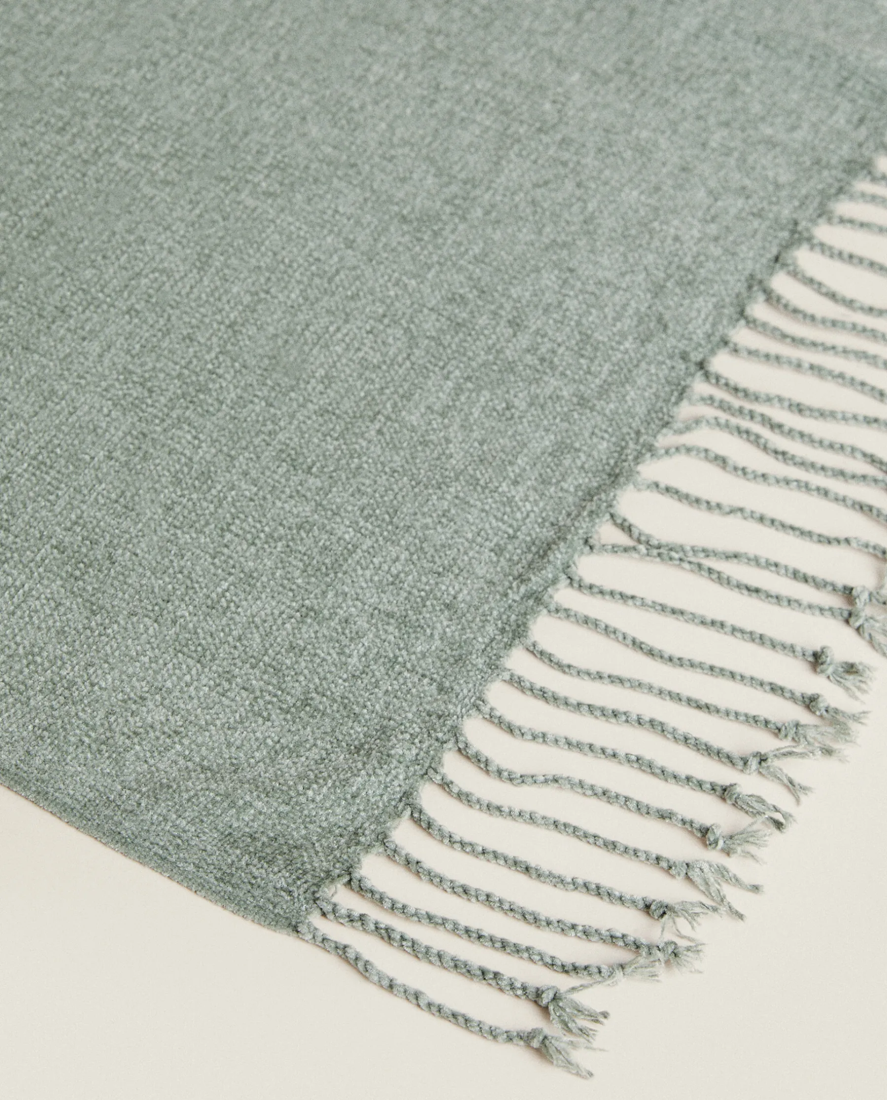 ZARA Home Chenille Blanket