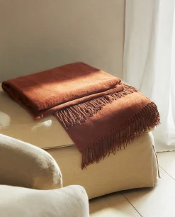 ZARA Home Chenille Blanket
