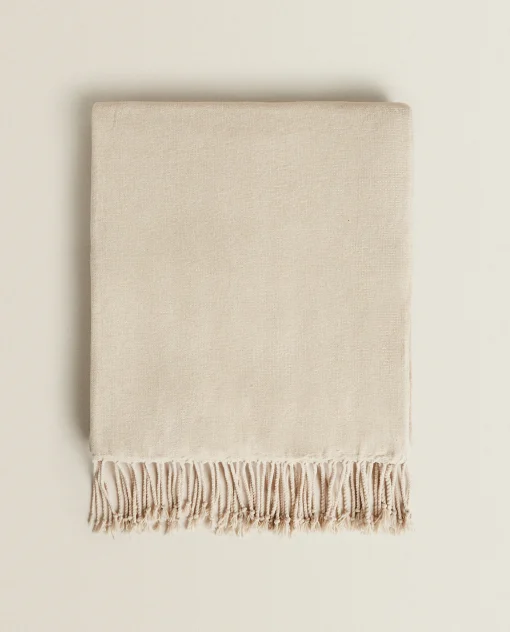 ZARA Home Chenille Blanket