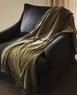 ZARA Home Chenille Blanket