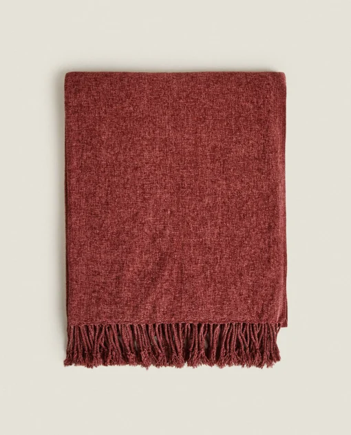 ZARA Home Chenille Blanket