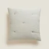 ZARA Home Chiffon And Cotton Jersey Throw Pillow Cover