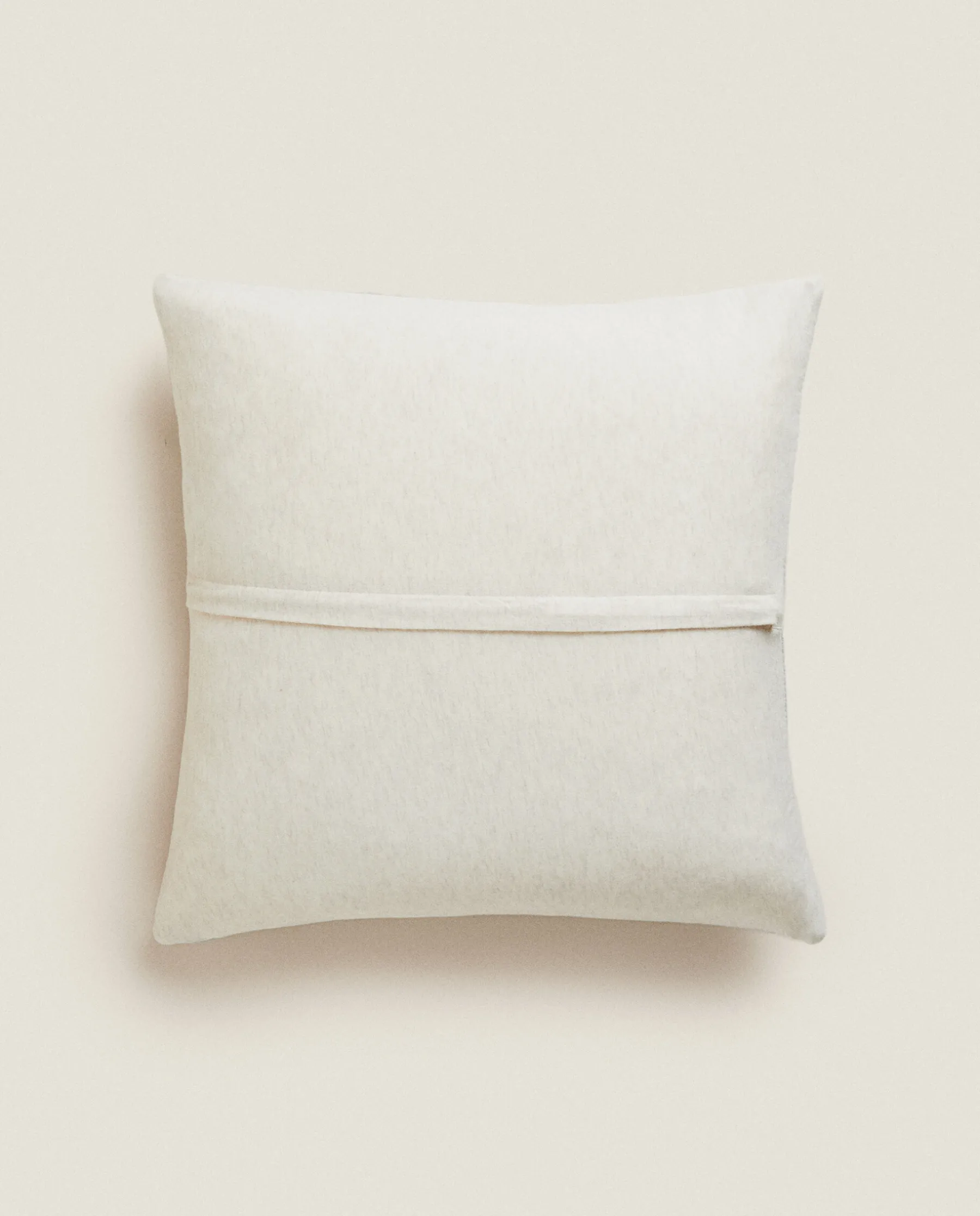 ZARA Home Chiffon And Cotton Jersey Throw Pillow Cover
