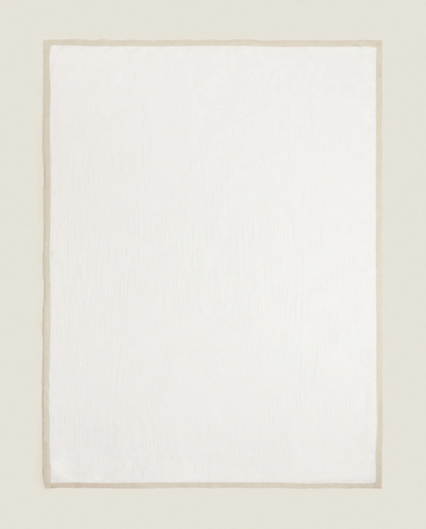 ZARA Home Chiffon Blanket