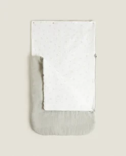 ZARA Home Chiffon Clover Carrycot Baby Wrap