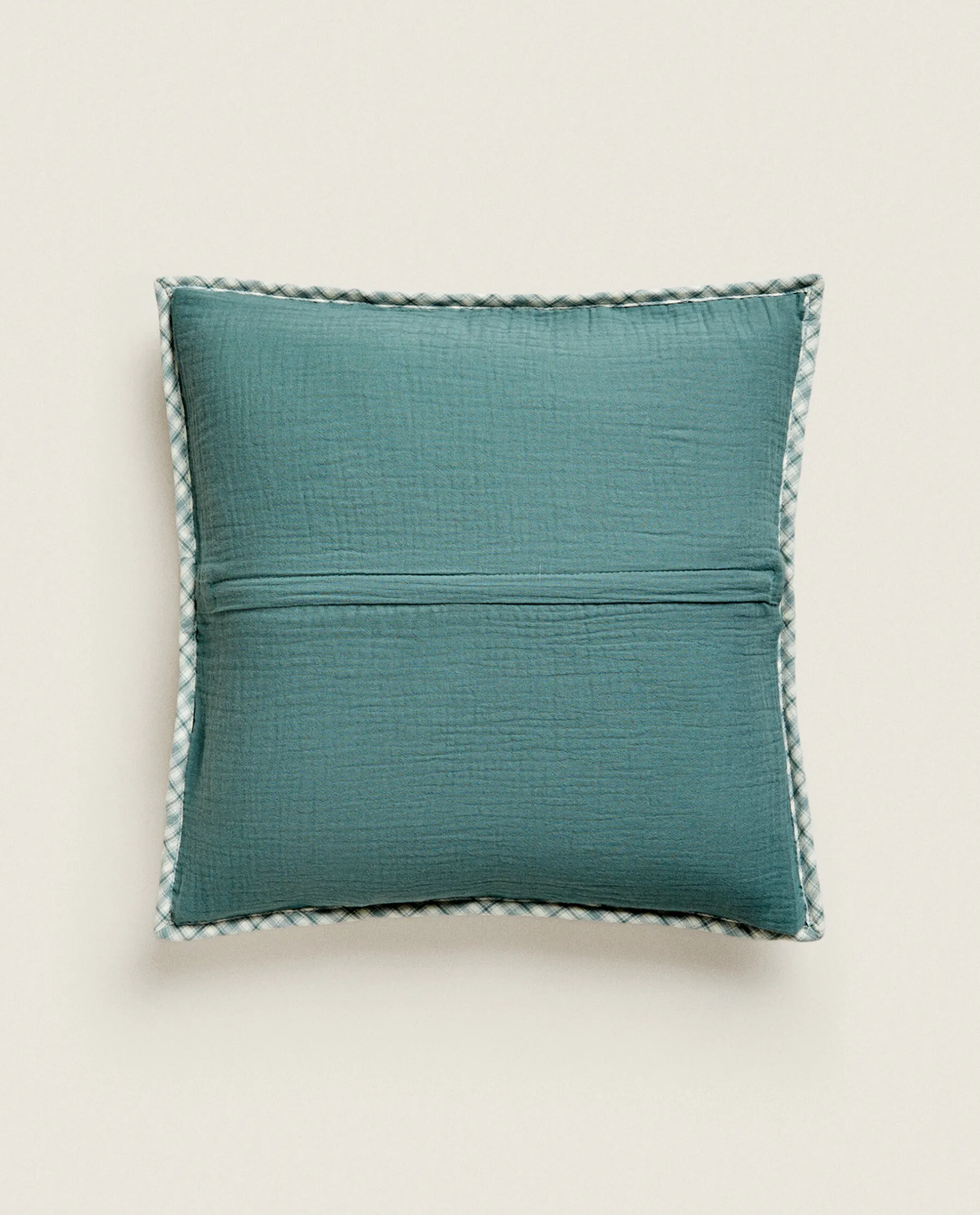 ZARA Home Children'S Checked Christmas Throw Pillow Cover