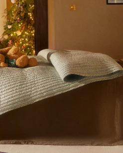 ZARA Home Children'S Checked Christmas Quilt
