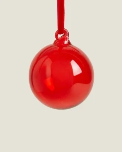 ZARA Home Christmas Plain Glass Bauble Decoration