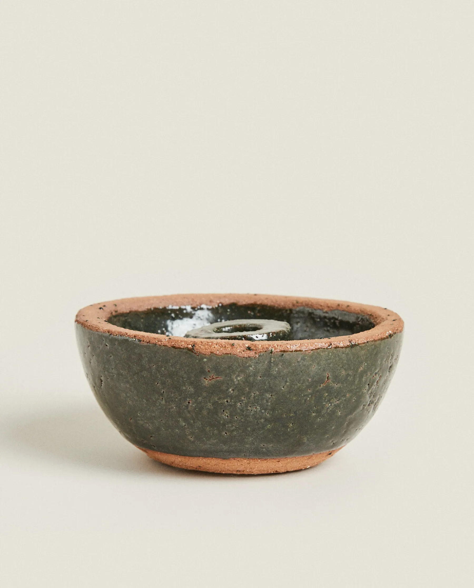 ZARA Home Clay Candlestick