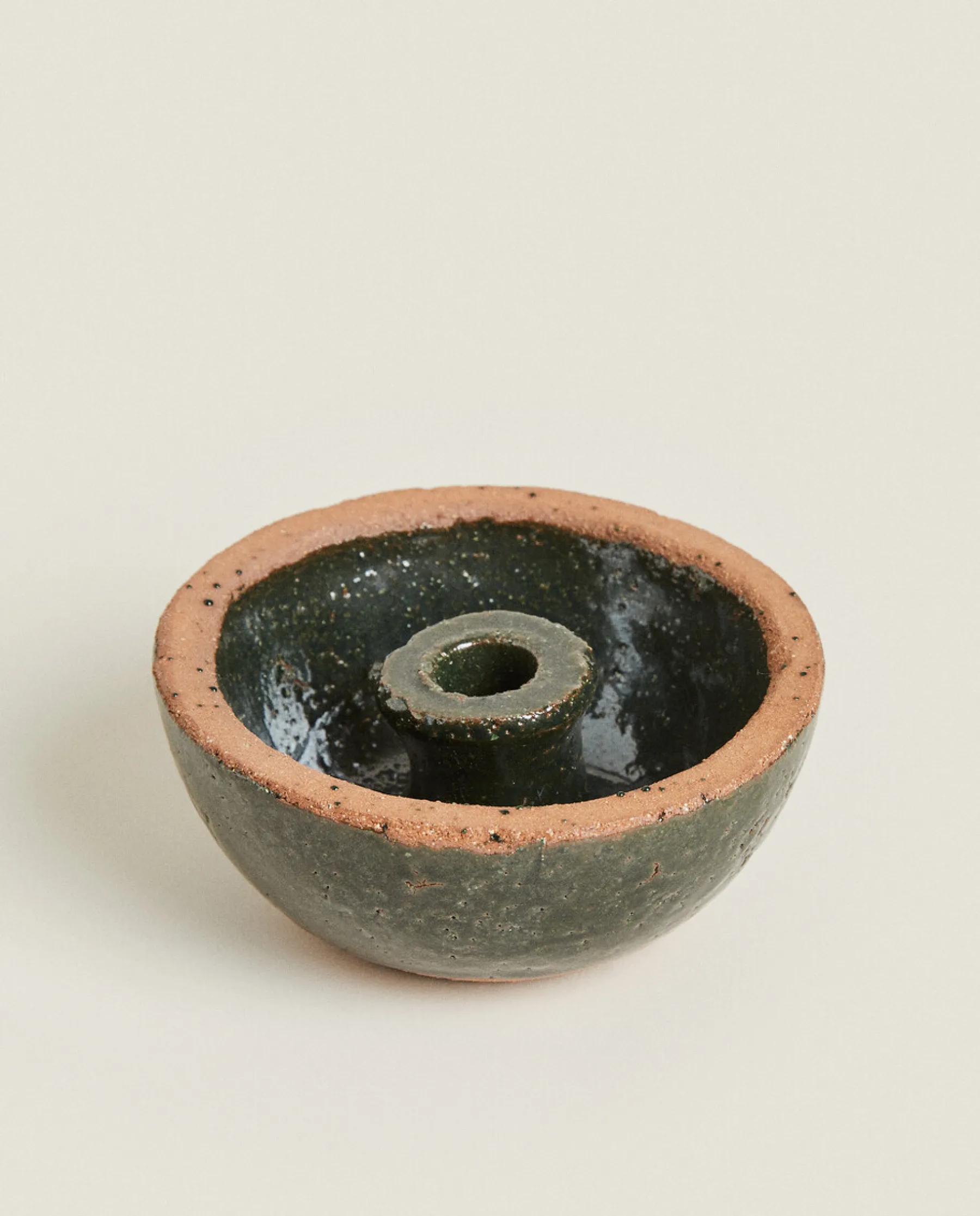 ZARA Home Clay Candlestick