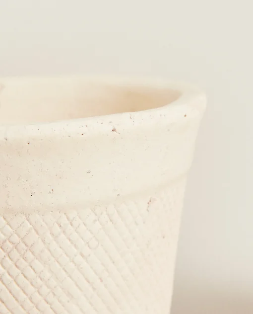 ZARA Home Clay Flowerpot