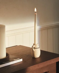 ZARA Home Clay Vase Candlestick