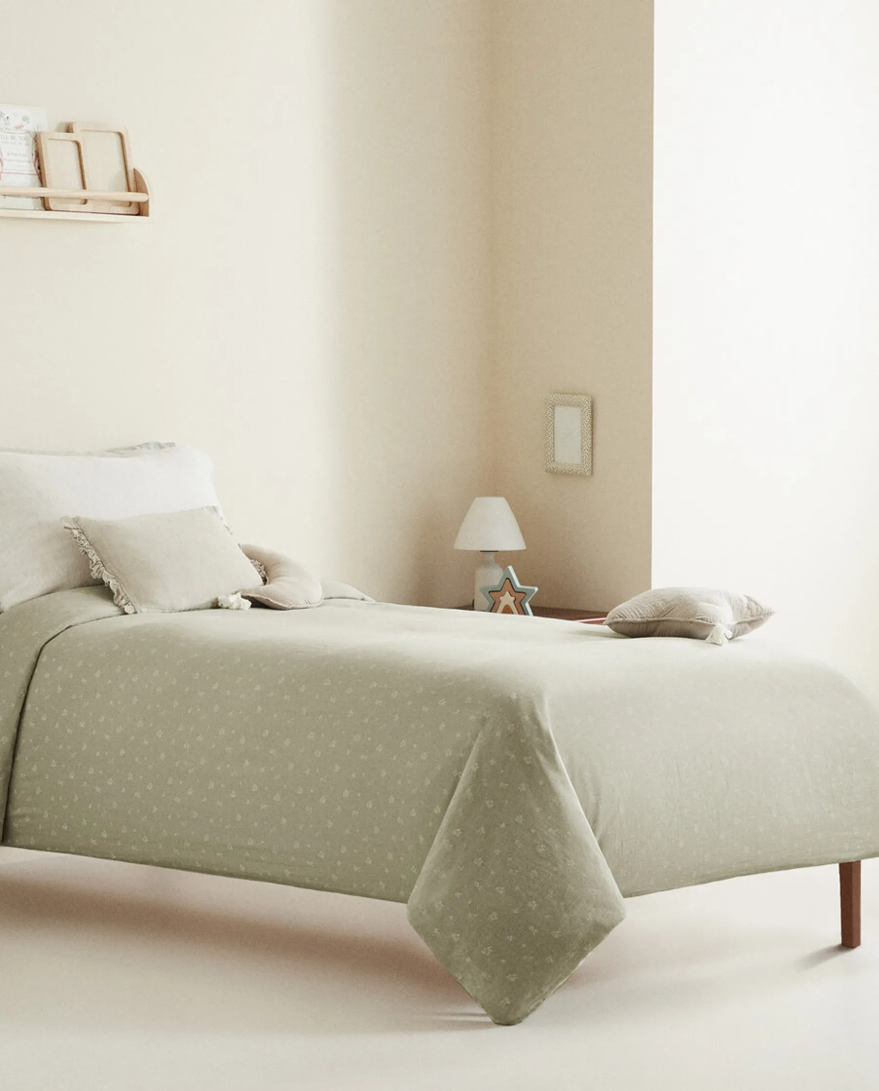 ZARA Home Clover Cotton Chiffon Duvet Cover