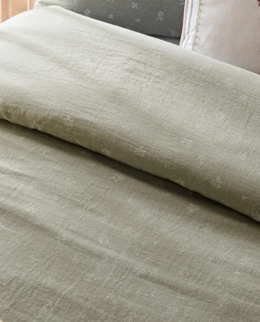 ZARA Home Clover Cotton Chiffon Duvet Cover