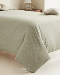ZARA Home Clover Cotton Chiffon Duvet Cover