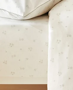 ZARA Home Clover Cotton Fitted Sheet