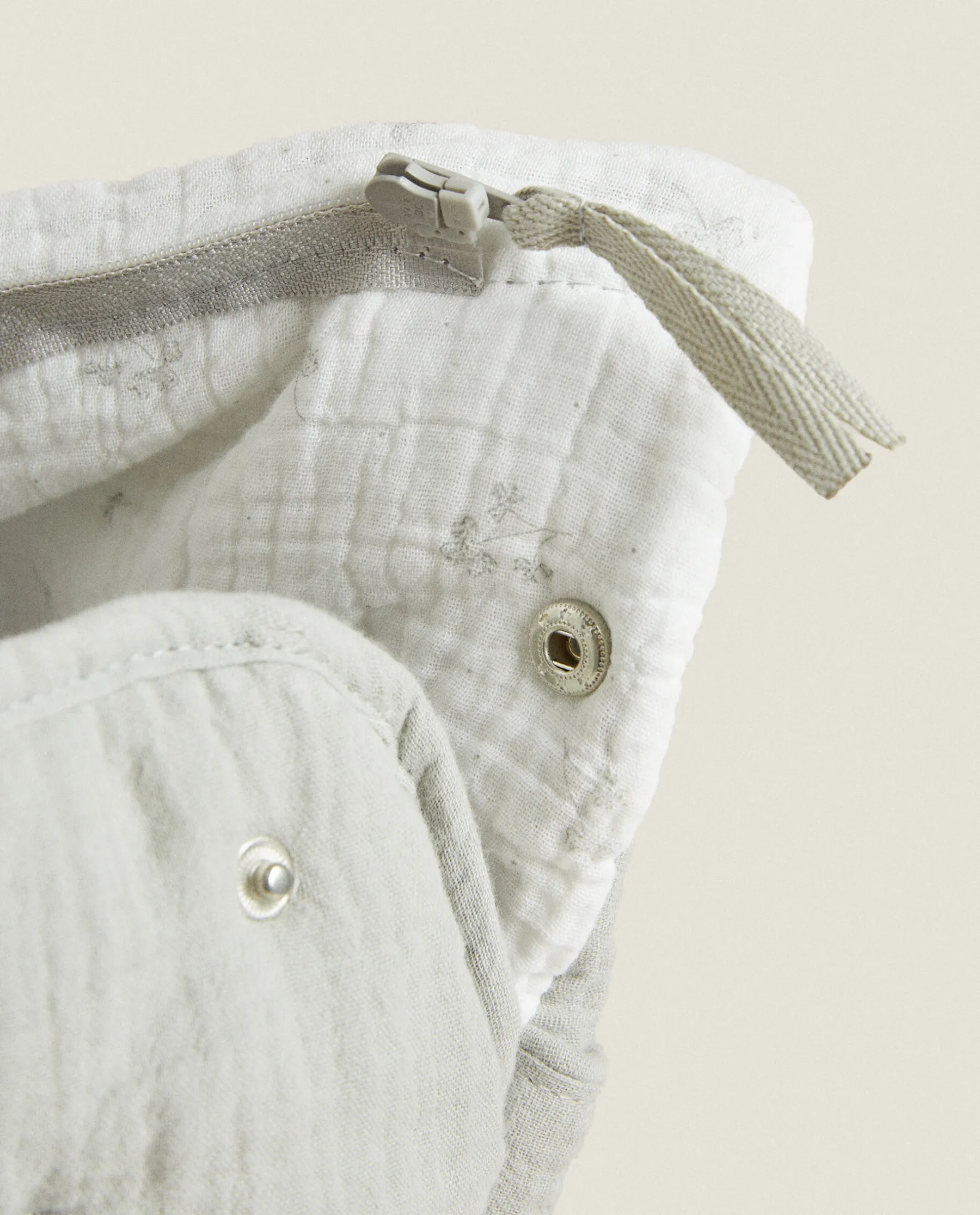 ZARA Home Clover Print Diaper Bag