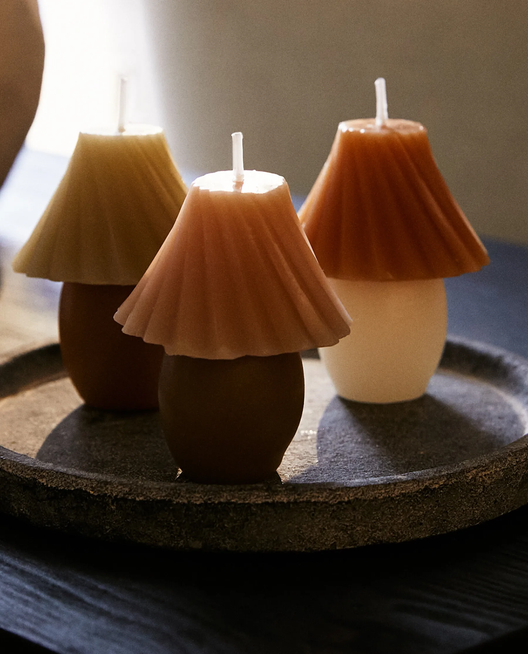 ZARA Home Colored Candles (Pack Of 3)