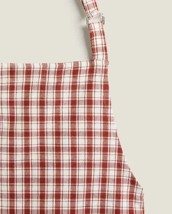 ZARA Home Colored Check Apron