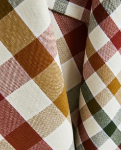 ZARA Home Colored Check Kitchen Towels (Pack Of 2)