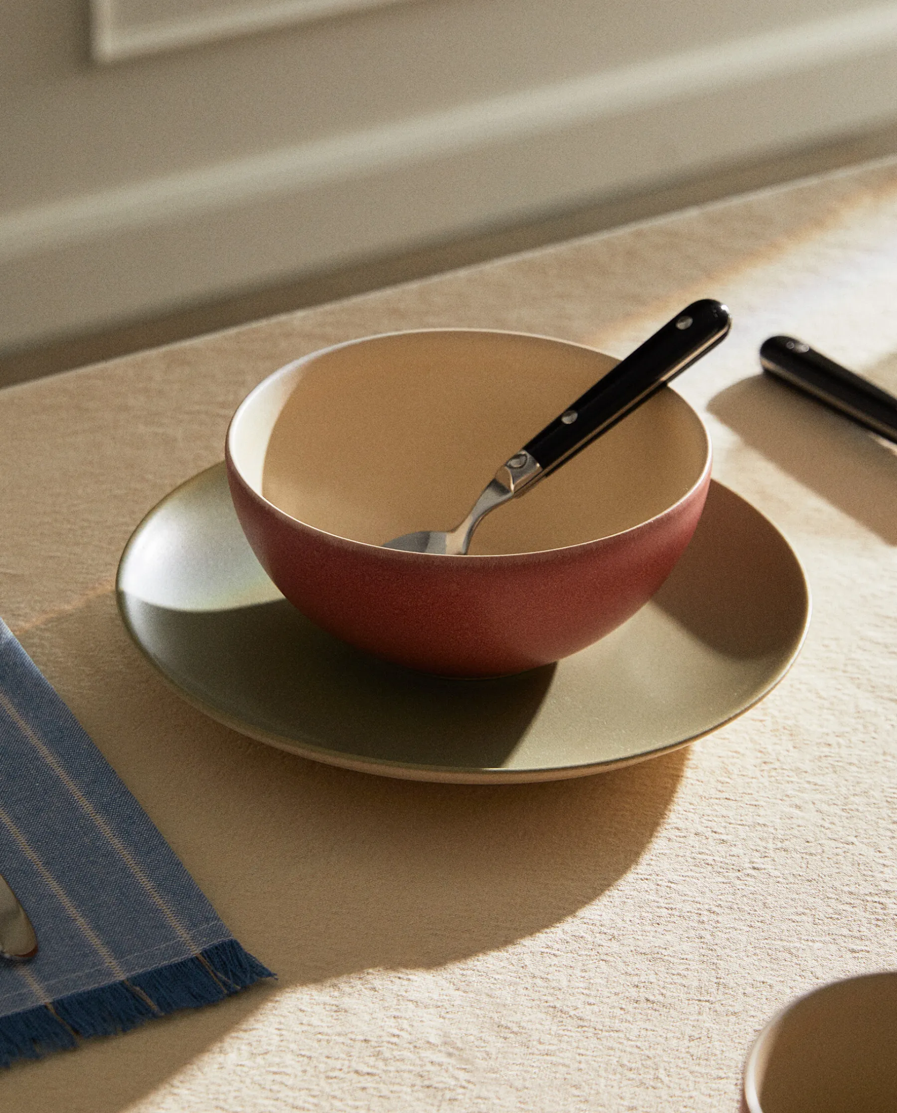 ZARA Home Colored Stoneware Bowl