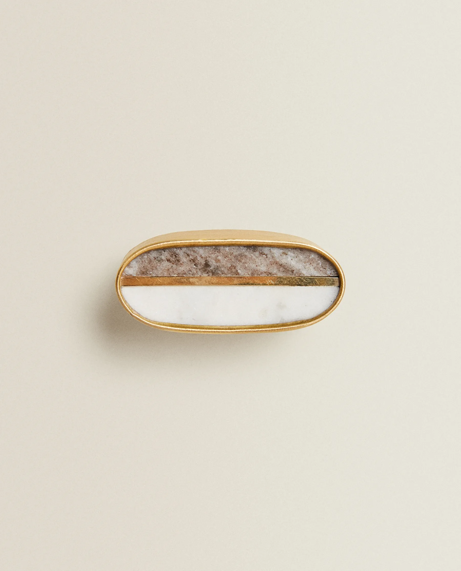 ZARA Home Contrast Marble Door Knob (Pack Of 2)