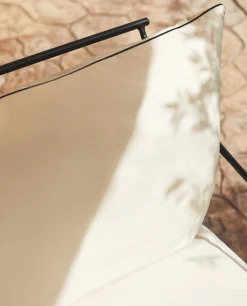 ZARA Home Cotton Back Cushion With Piping