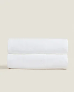 ZARA Home Cotton Bedspread With Border