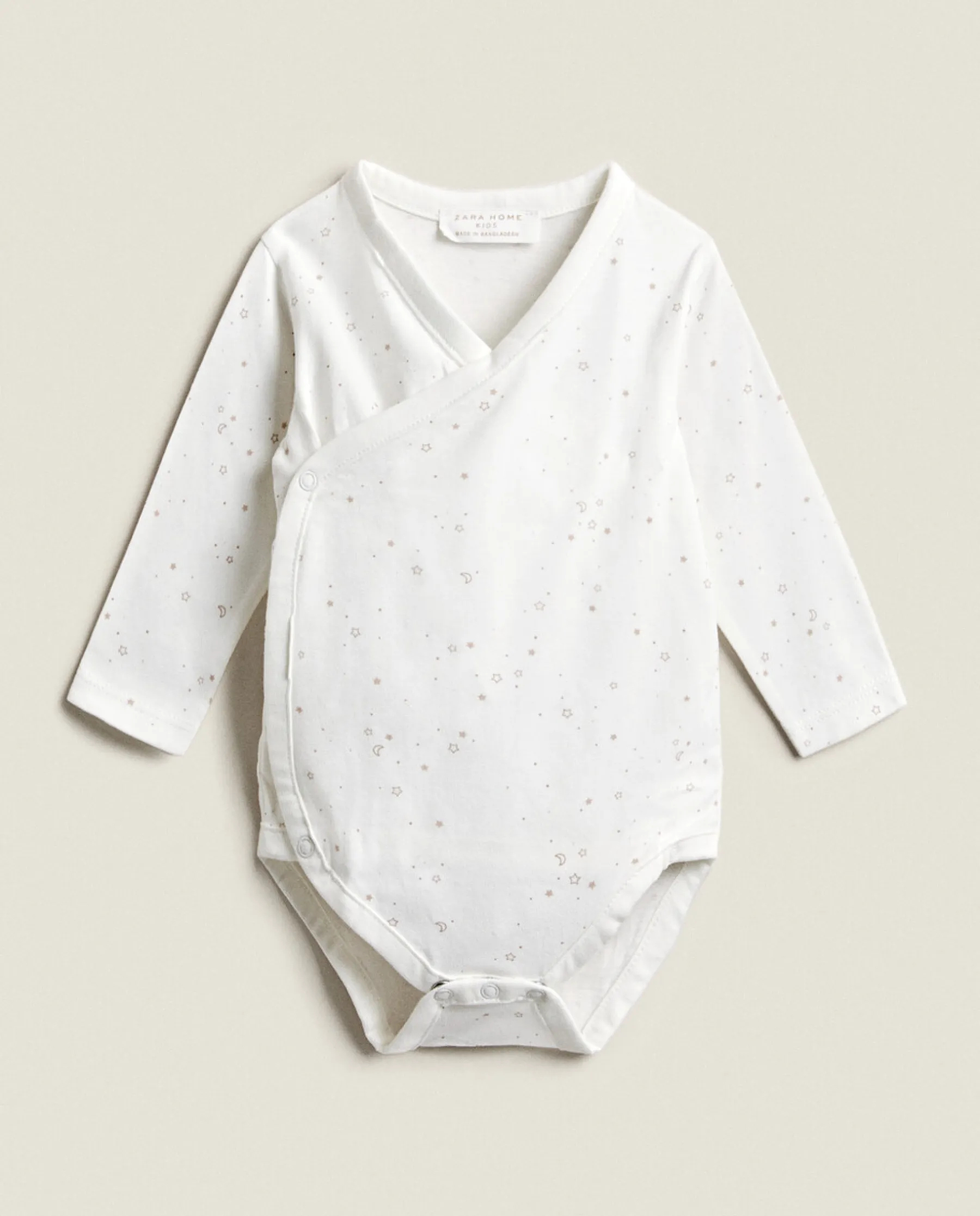 ZARA Home Cotton Jersey Bodysuits (Pack Of 3)