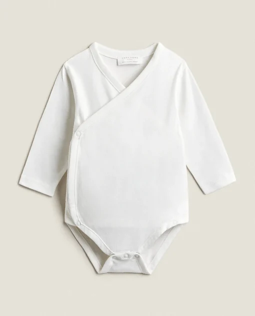 ZARA Home Cotton Jersey Bodysuits (Pack Of 3)