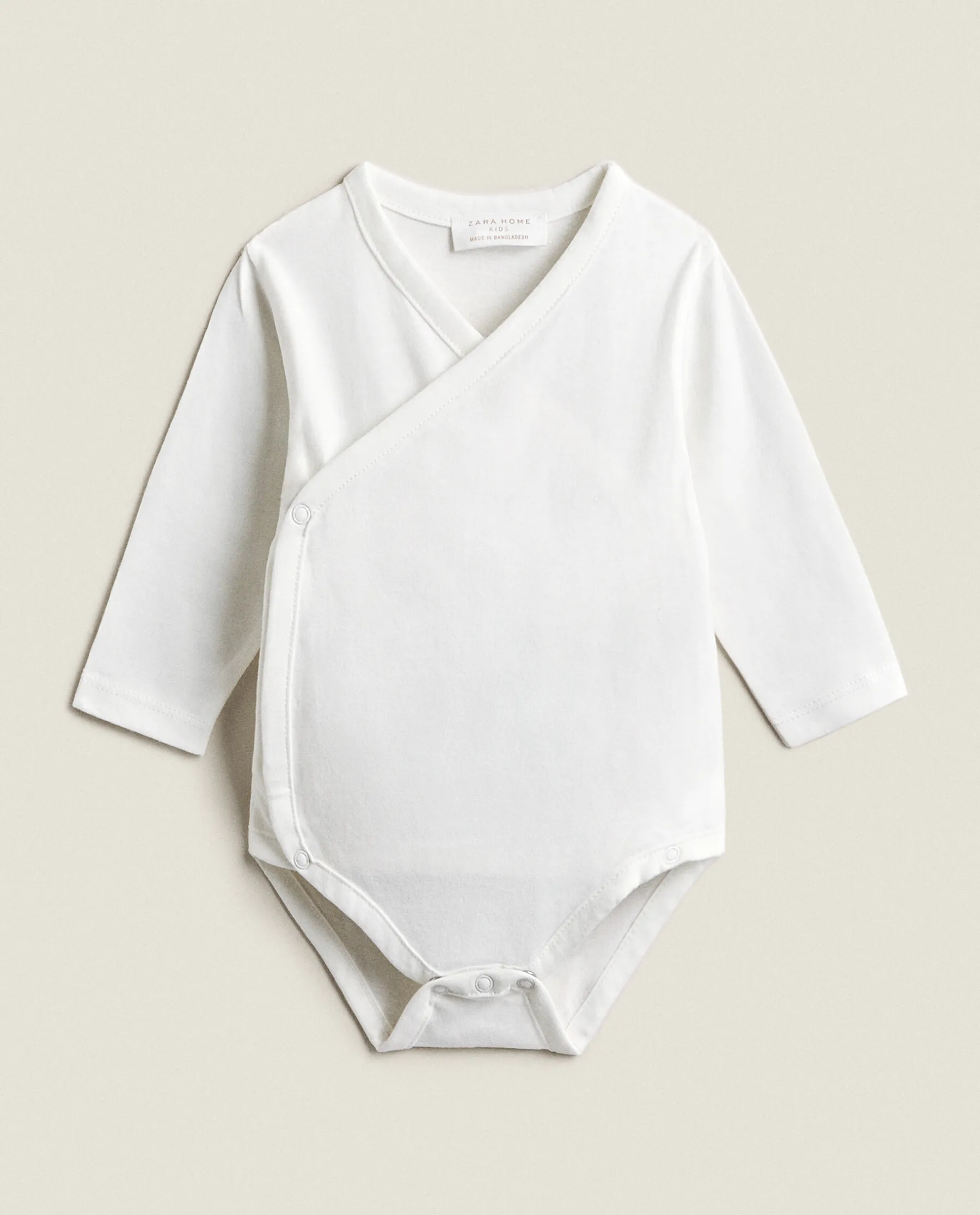 ZARA Home Cotton Jersey Bodysuits (Pack Of 3)