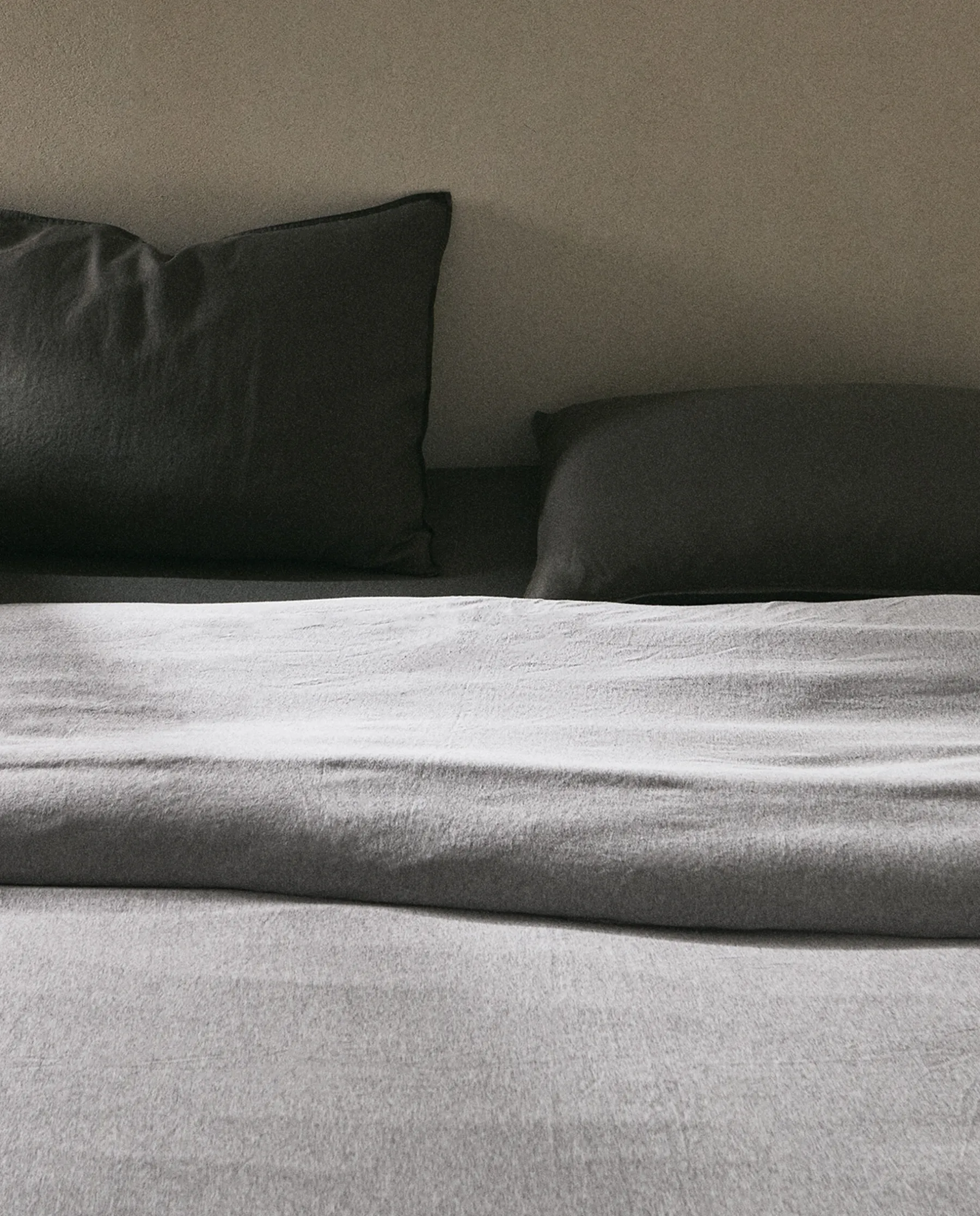 ZARA Home Cotton Jersey Duvet Cover