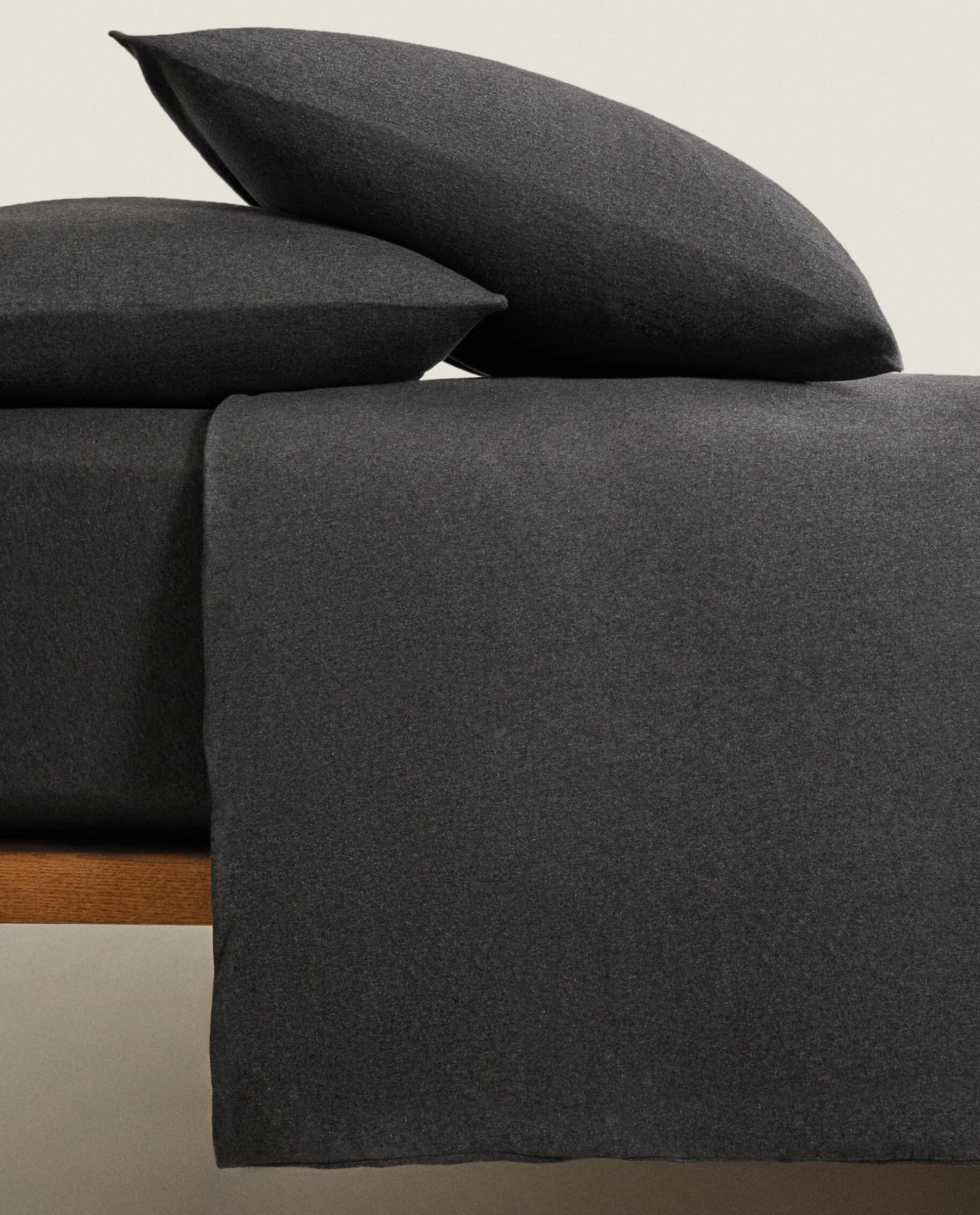 ZARA Home Cotton Jersey Duvet Cover