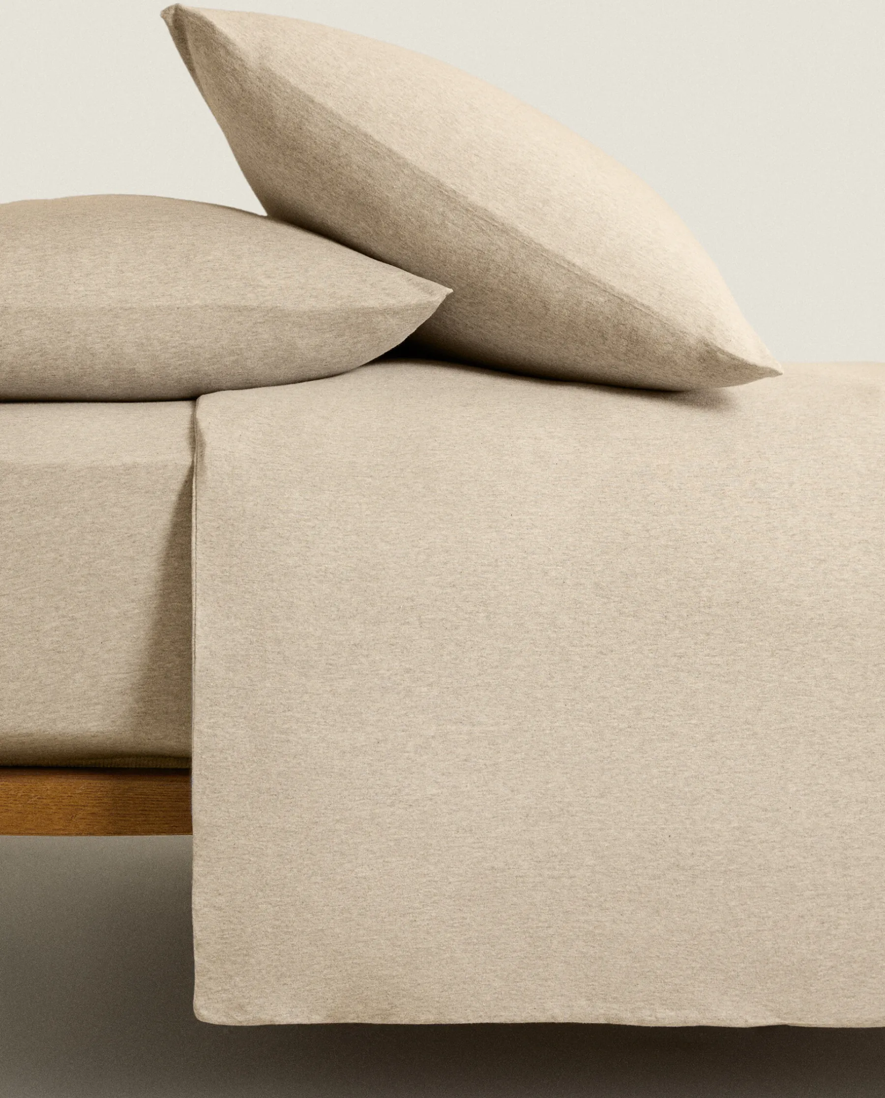 ZARA Home Cotton Jersey Duvet Cover
