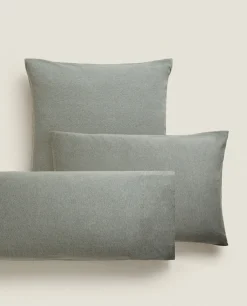 ZARA Home Cotton Jersey Pillowcase