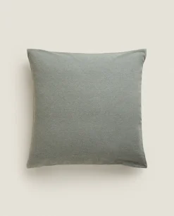 ZARA Home Cotton Jersey Pillowcase