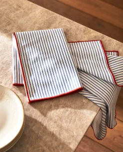 ZARA Home Cotton Kitchen Towel With Stripes (Pack Of 2)