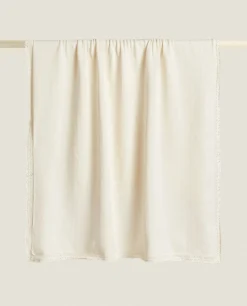 ZARA Home Cotton Knit Blanket