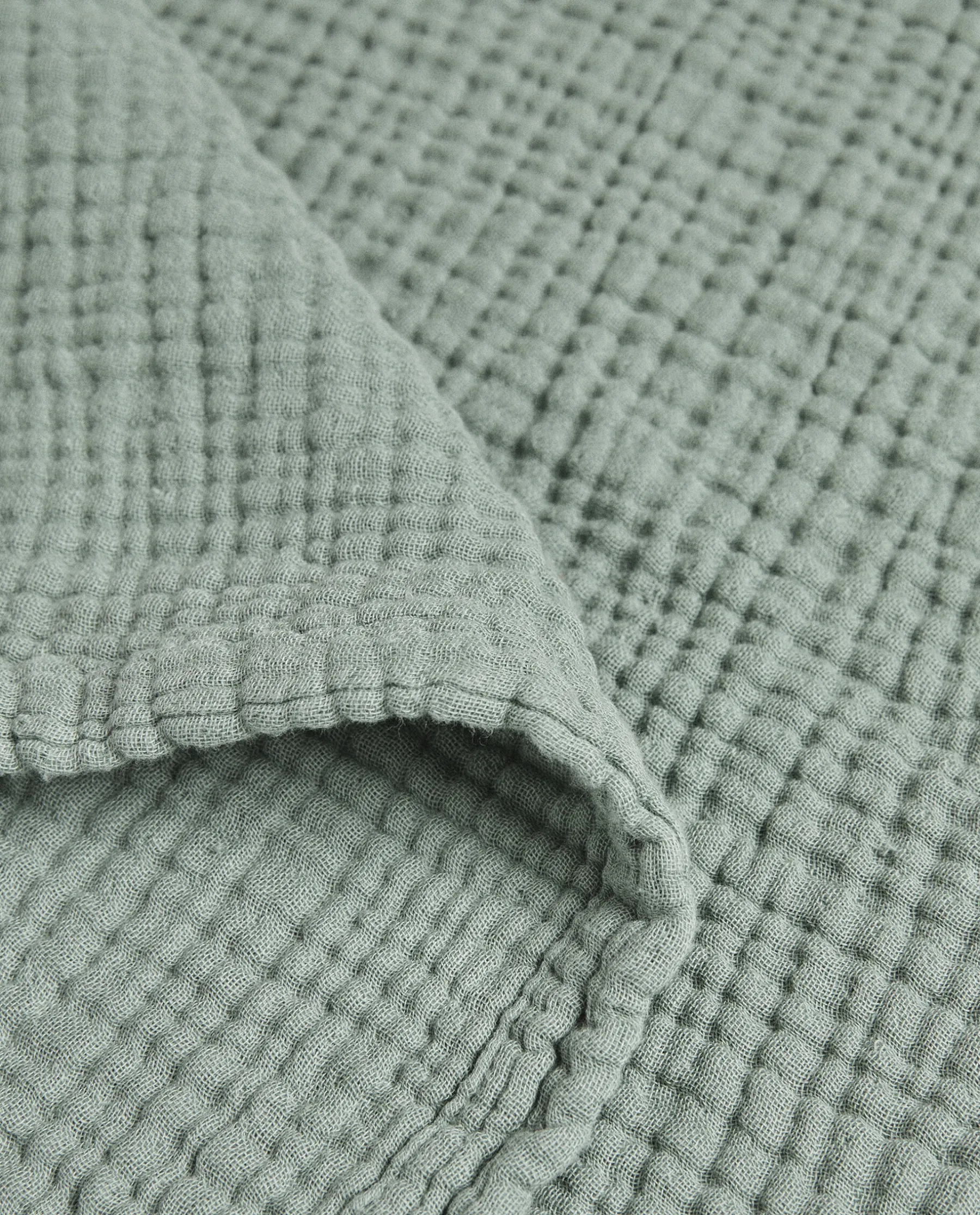 ZARA Home Cotton Muslin Blanket