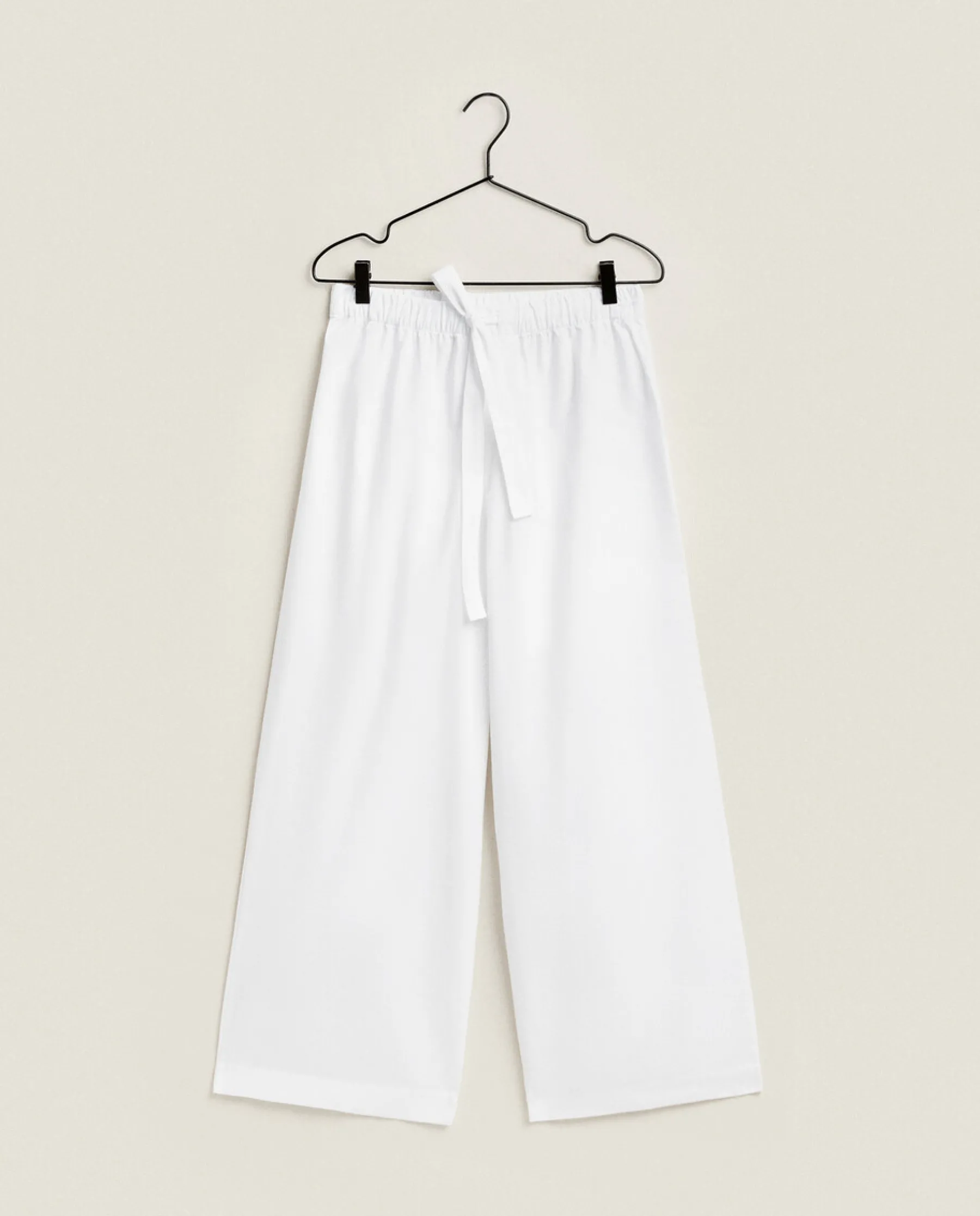 ZARA Home Cotton Poplin Pants