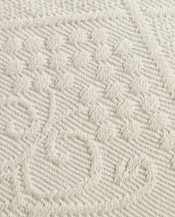 ZARA Home Cotton Throw Pillow Cover With Geometric Design