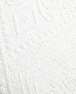 ZARA Home Cotton Throw Pillow Cover With Geometric Design