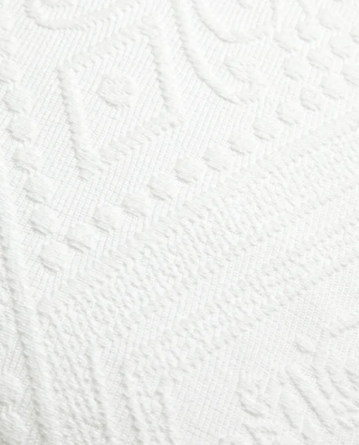 ZARA Home Cotton Throw Pillow Cover With Geometric Design