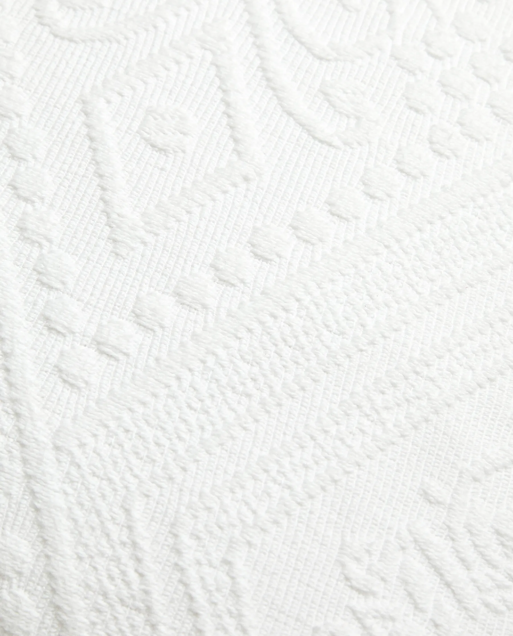 ZARA Home Cotton Throw Pillow Cover With Geometric Design