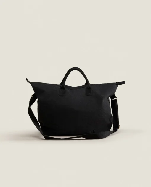 ZARA Home Cotton Travel Bag