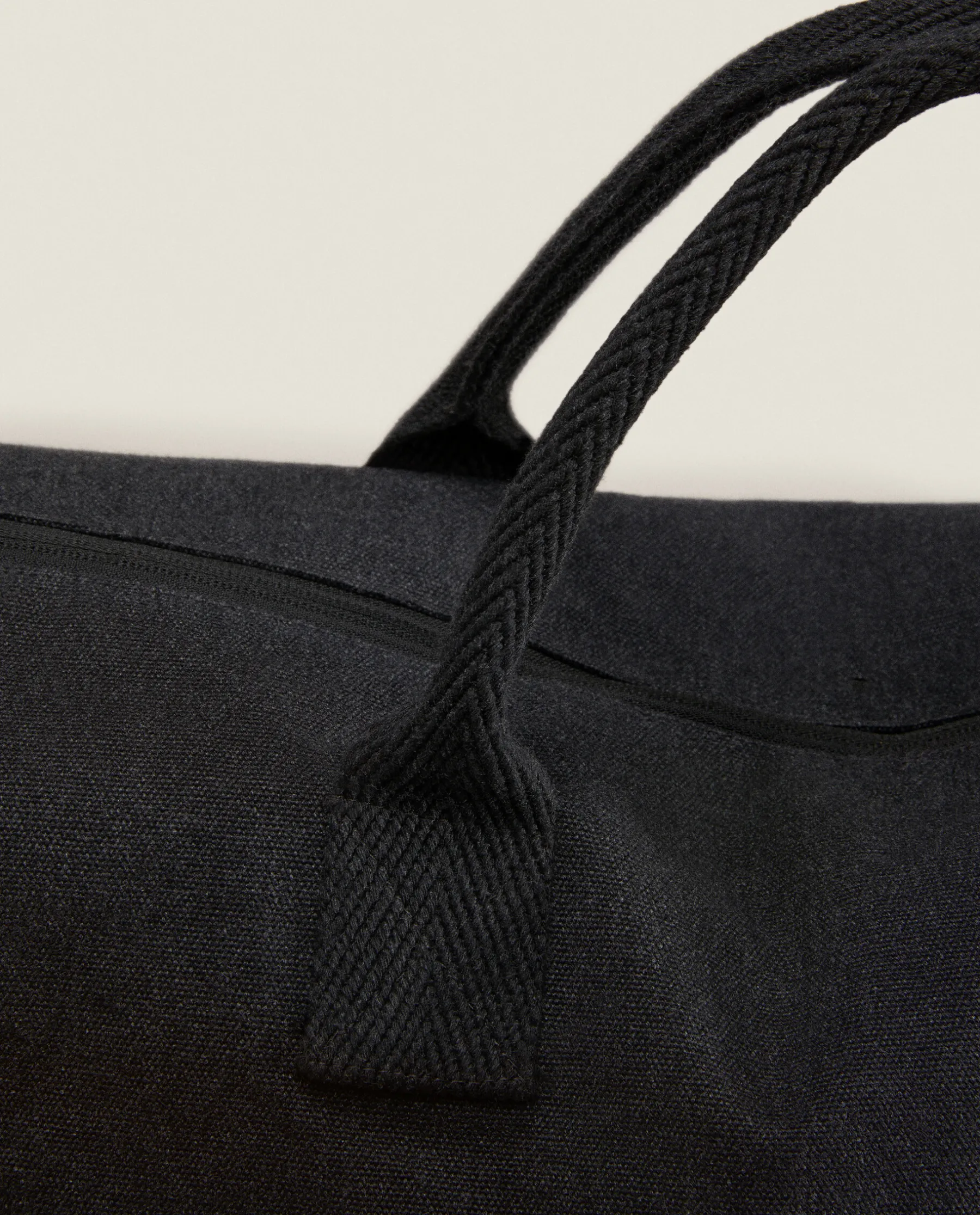 ZARA Home Cotton Travel Bag